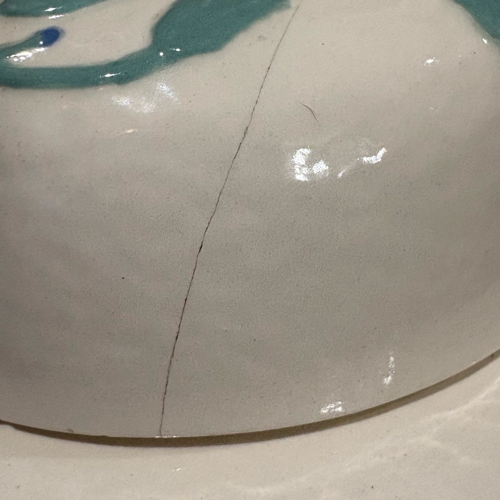 Floral Ceramic Vase with Lid - Picture 6 of 7